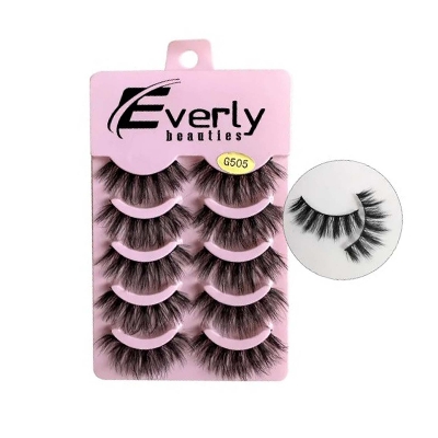 Picture of Everly Beauties 5Pair Series False Eyelash - G505