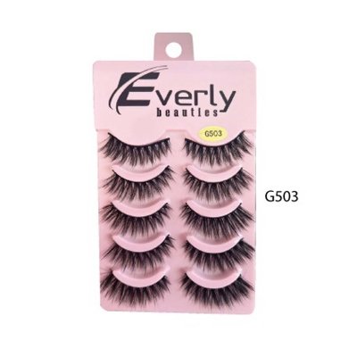 Picture of Everly Beauties 5Pair Series False Eyelash - G503