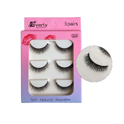 Picture of Everly Beauties 3Pair Series False Eyelash - G306