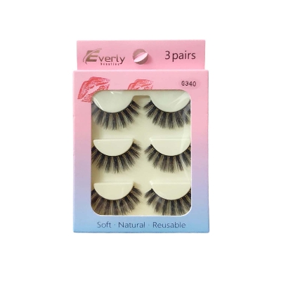 Picture of Everly Beauties 3Pair Series False Eyelash - G340
