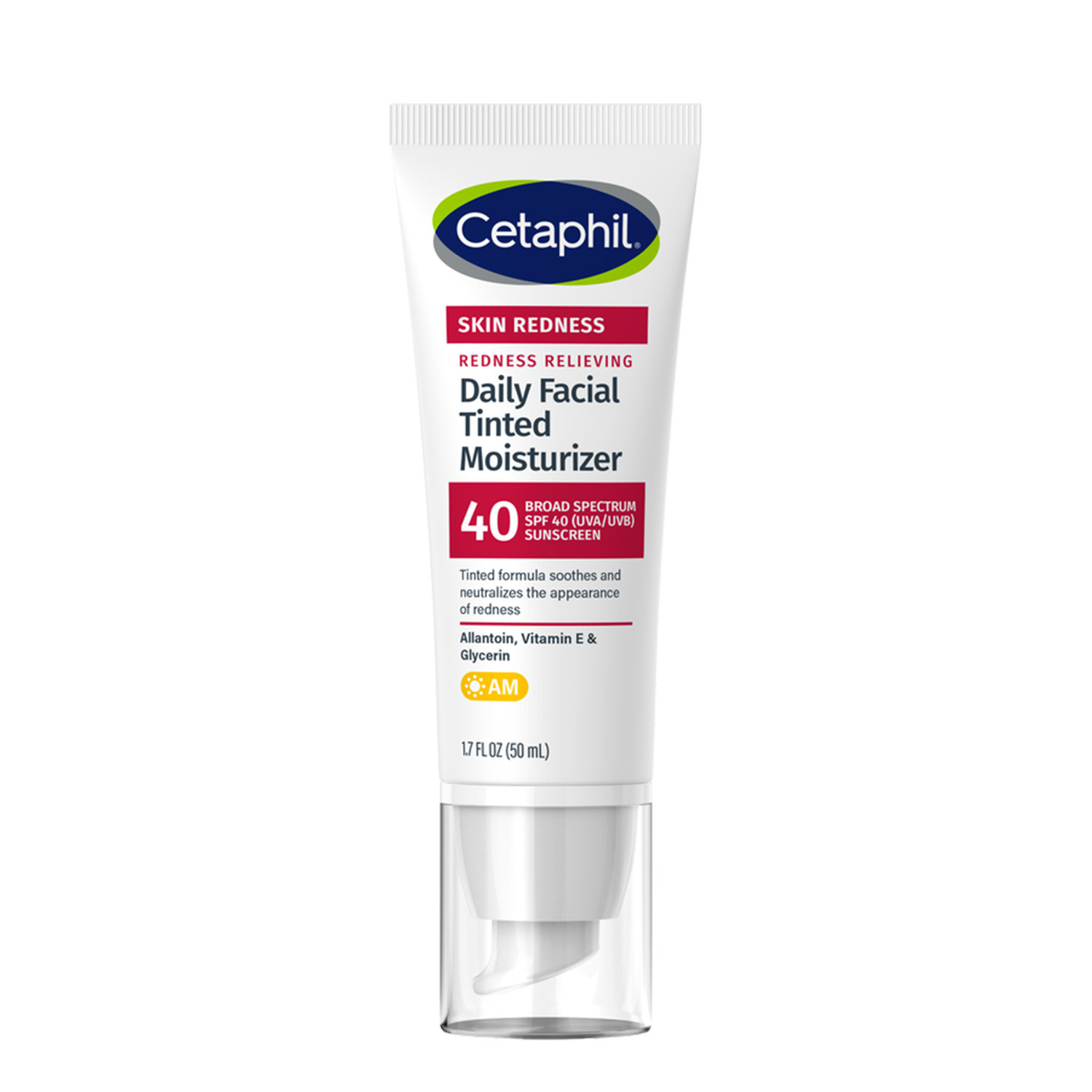 Picture of Cetaphil Skin Redness Daily Facial Tinted Moisturizer Sunscreen AM SPF40 50ml