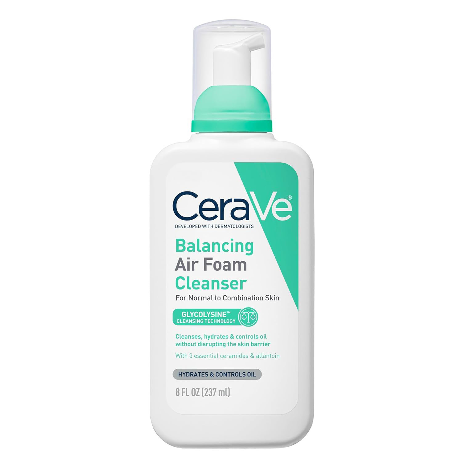 Picture of Cerave Balancing Air Foam Cleanser For Normal to Combination Skin 237ml