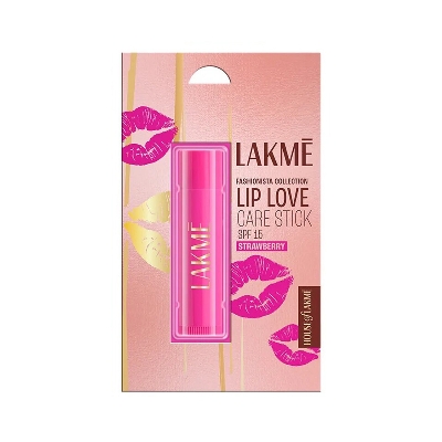 Picture of Lakme Lip Love Care Stick SPF15 Strawberry 4.5gm