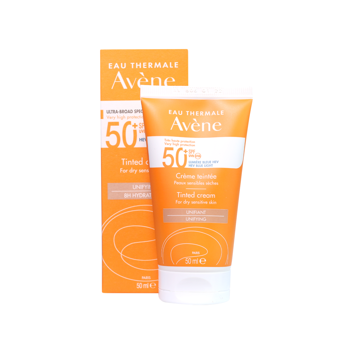 Picture of Avene Tinted Cream Unifying 8H Hydration SPF50 50ml