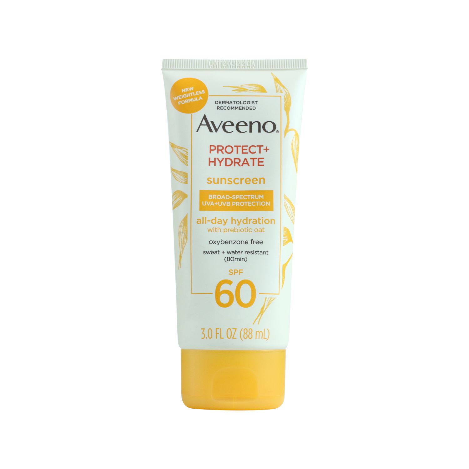 Picture of Aveeno Protect + Hydrate Oxybenzone-Free SPF60 Face Sunscreen Lotion 88ml