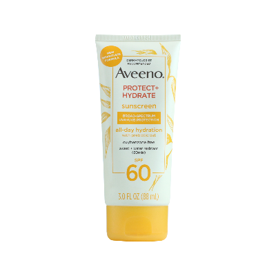 Picture of Aveeno Protect + Hydrate Oxybenzone-Free SPF60 Face Sunscreen Lotion 88ml