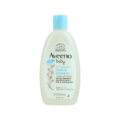Picture of Aveeno Baby Wash & Shampoo Lightly Scented 236ml