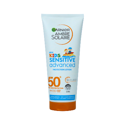 Picture of Garnier Amber Solaire Kids Sensitive Advanced Protection Lotion SPF50 Plus 200ml