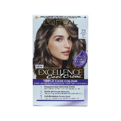 Picture of L'Oreal Excellence Cool Creme Triple Care Routine - 7.11 Ultra Ash Blonde