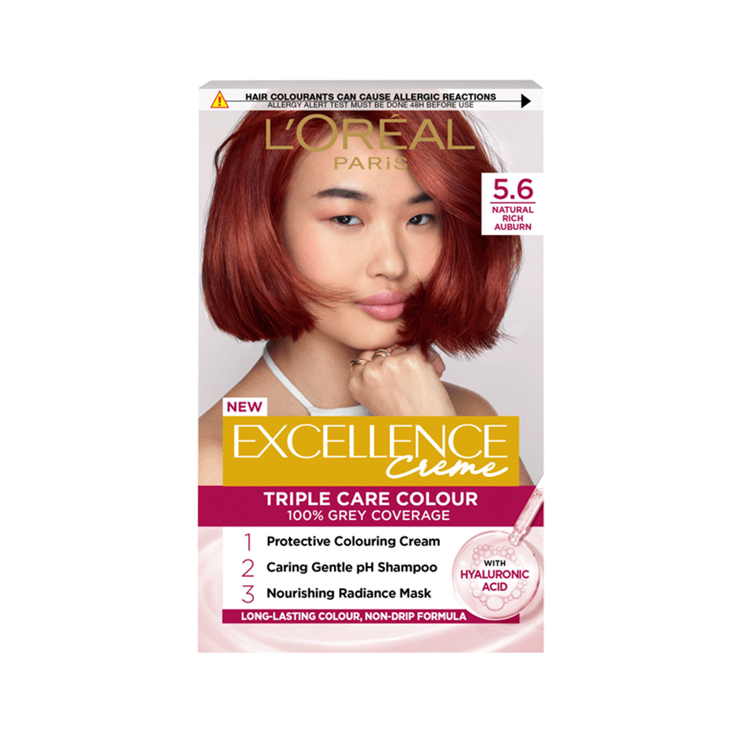 Picture of L'Oreal Excellence Creme Triple Care Colour - 5.6 Natural Rich Auburn