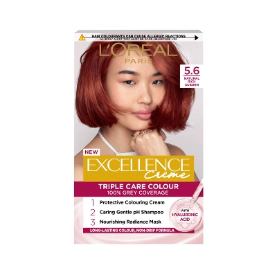 Picture of L'Oreal Excellence Creme Triple Care Colour - 5.6 Natural Rich Auburn