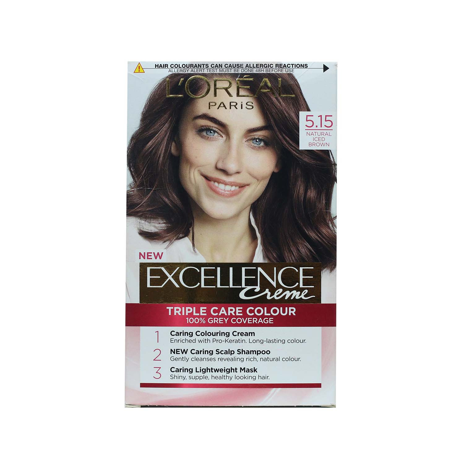 Picture of L'Oreal Excellence Creme Triple Care Colour - 5.15 Natural Iced Brown
