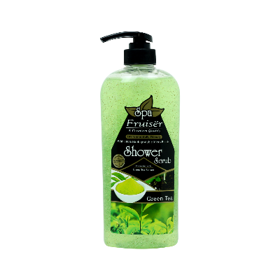 Picture of Fruiser Spa Green Tea Shower Scrub 730ml