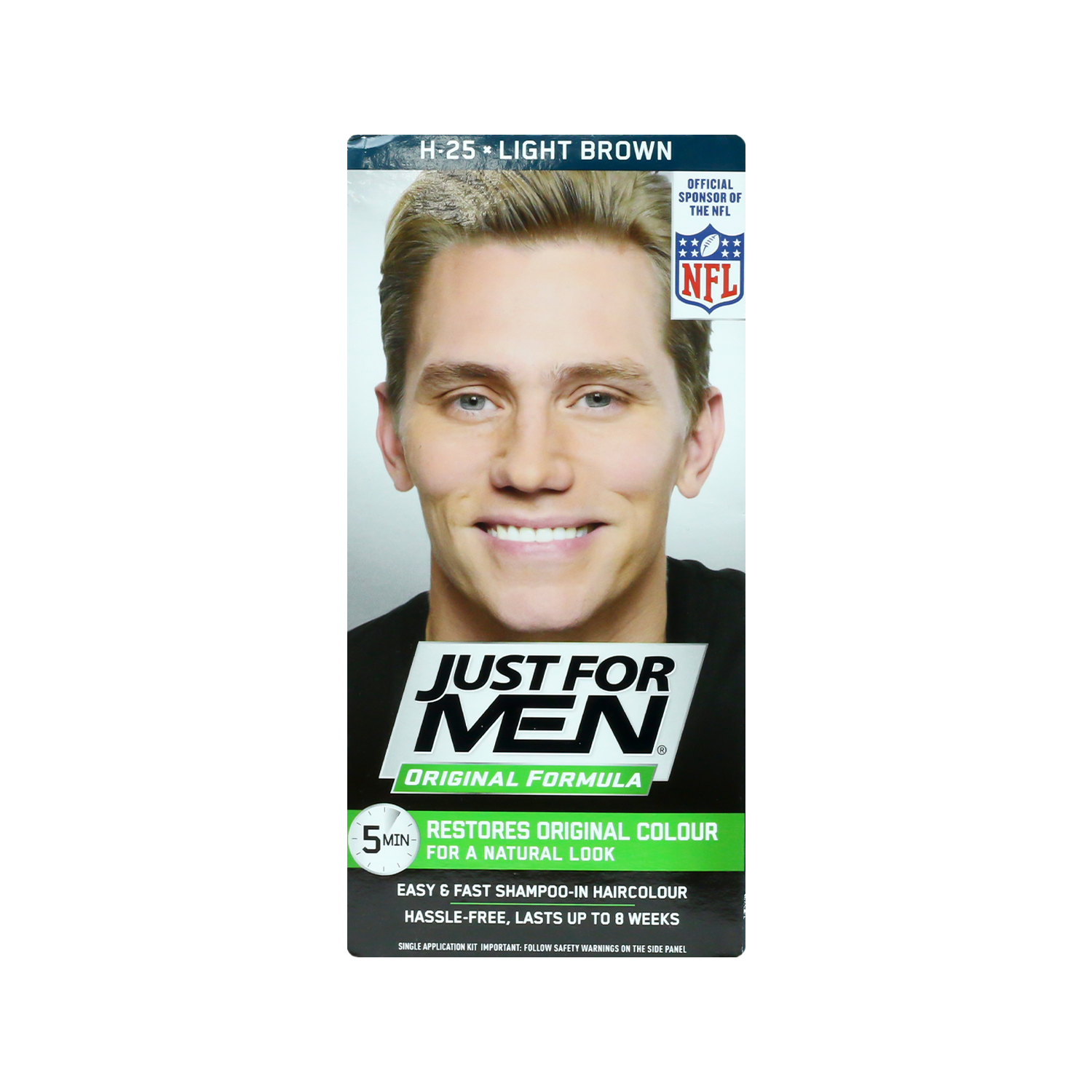Picture of Just For Men ORIGINAL FORMULA Targets the grey in 5 minutes - Light Brown