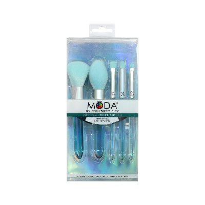 Picture of Royal And Langnickel Moda Brush Crystal Makeup 5pc Brush Set