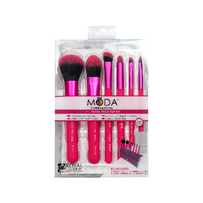 Picture of Royal And Langnickel Moda Pro Makeup Brushes 7PC Total Face Flip Kit