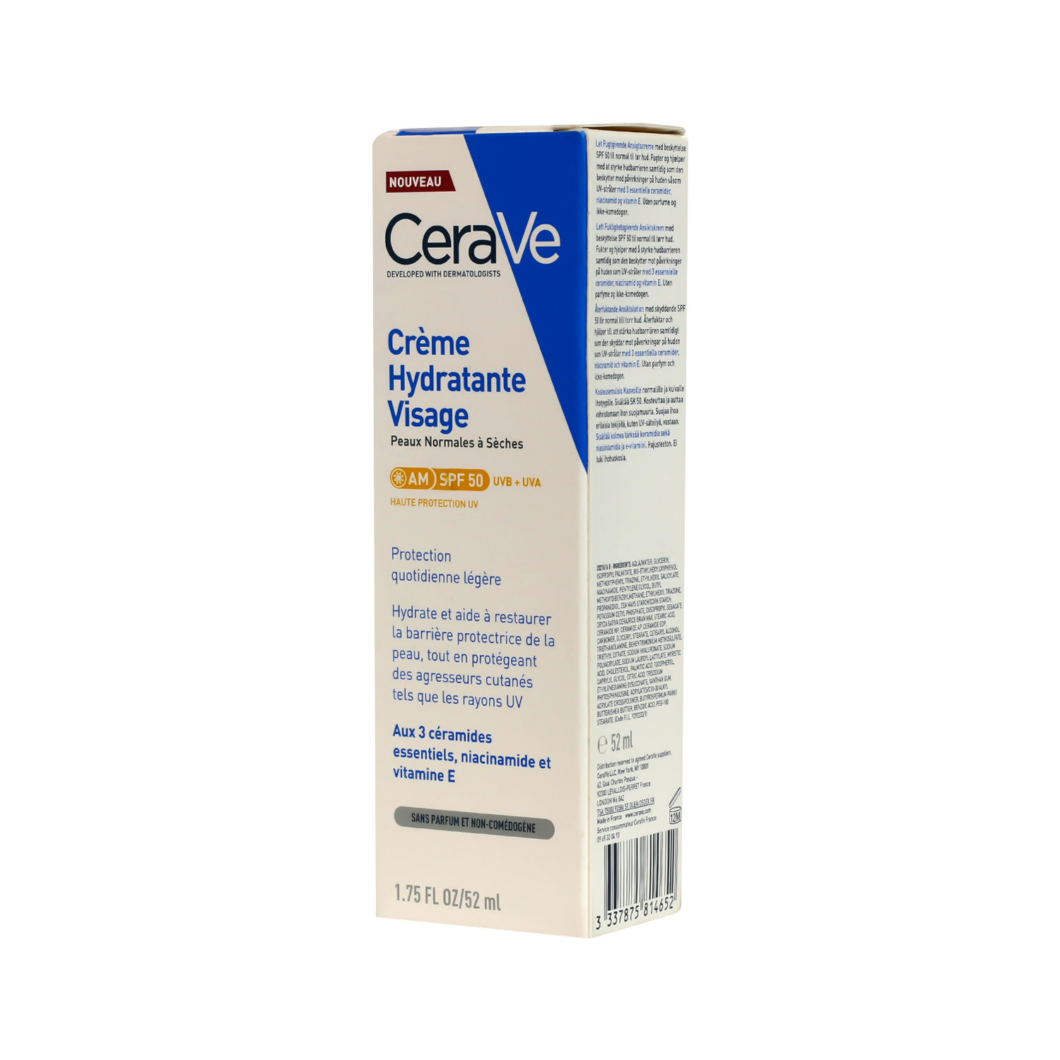 Picture of Cerave Facial Moisturising Lotion AM SPF50 52ml