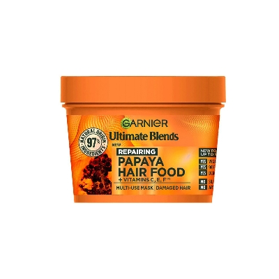 Picture of Garnier Ultimate Blends Repairing Papaya Hair Food + Vitamin C,E,F Multi-Use Mask 400ml