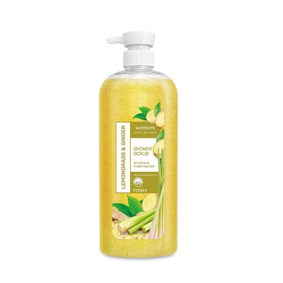 Picture of Watsons Lemongress & Ginger Shower Scrub 700ml