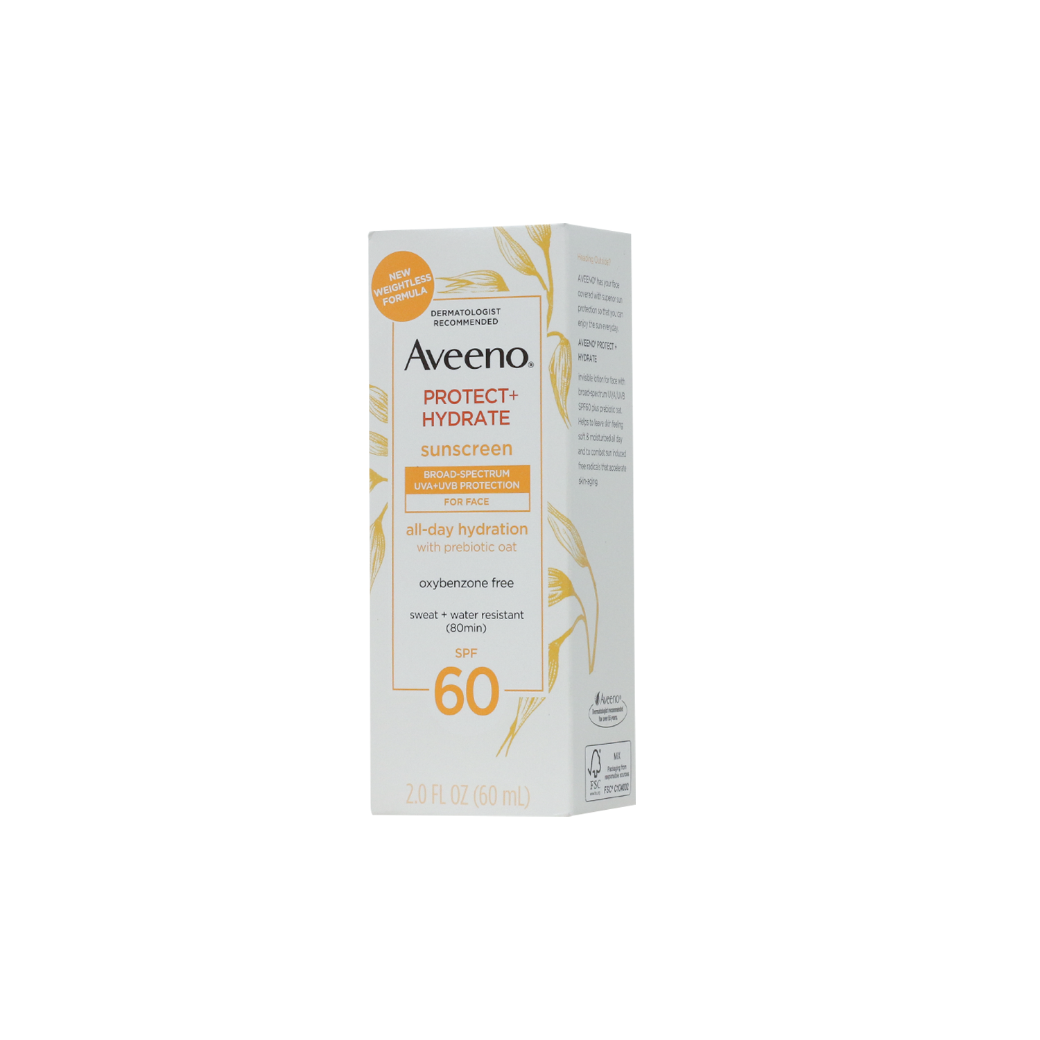 Picture of Aveeno Protect+ Hydrate All Day Hydration Sunscreen SPF60 60ml