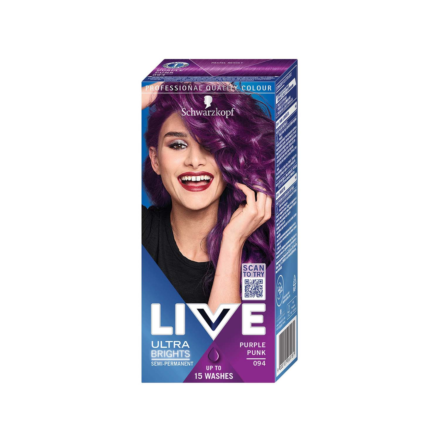 Picture of Schwarzkopf Live Ultra Brights Semi-Permanent Colour - 094 Purple Punk