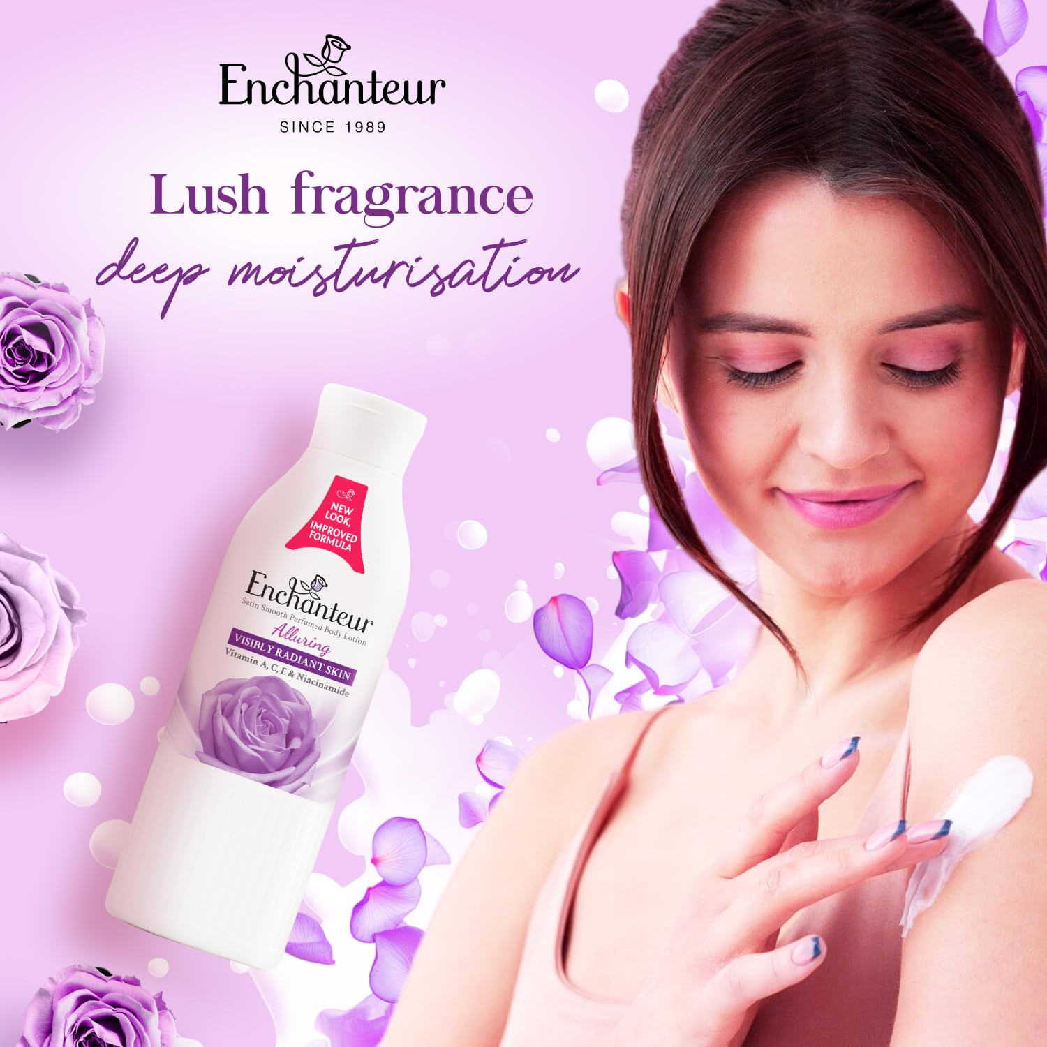 Picture of Enchanteur Alluring Satin Smooth Perfumed Body Lotion - 250ml