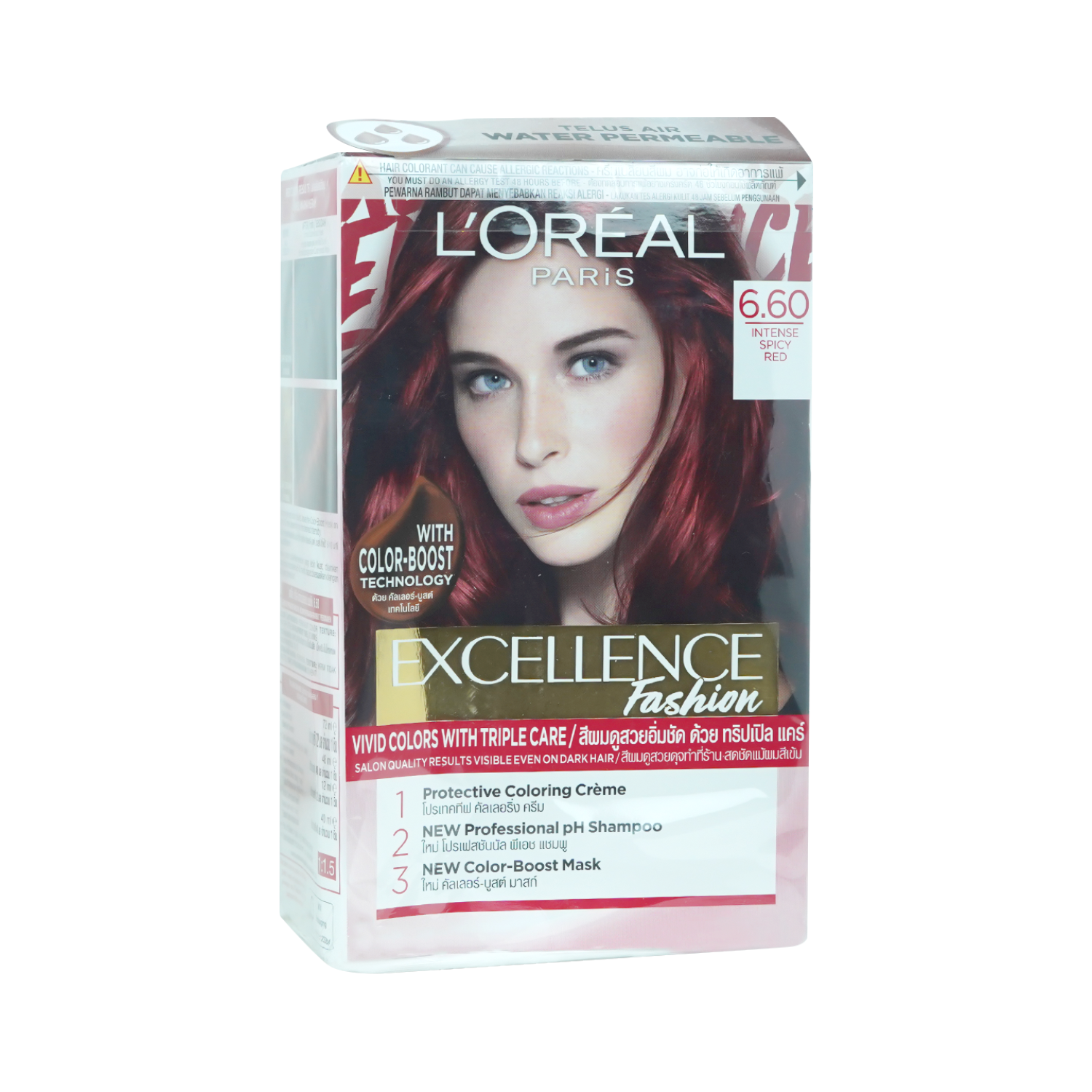 Picture of Loreal Excellence Hair Color Cream -6.60 Intense Spicy Red