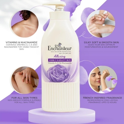 Picture of Enchanteur Alluring Satin Smooth Perfumed Body Lotion - 500ml