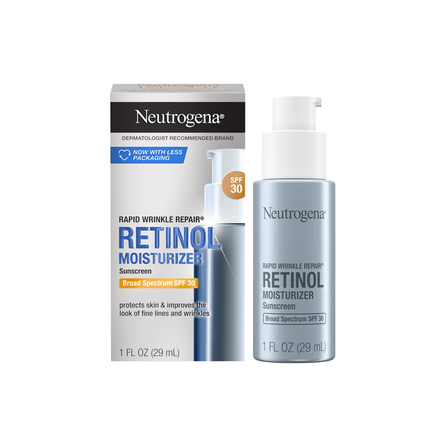 Picture of Neutrogena Rapid Wrinkle Repair Retinol Moisturizer Sunscreen SPF 30 29ml