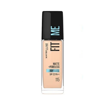 Picture of Maybelline Fit Me Matte Poreless 16H Oil Control Foundation- 115