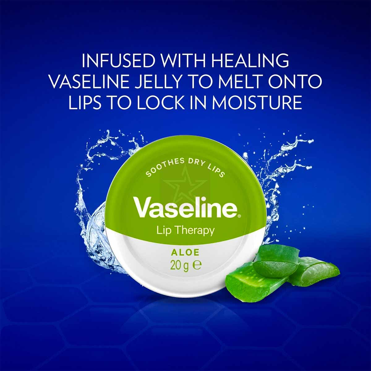 Picture of Vaseline Lip Therapy Aloe Vera 20g UK
