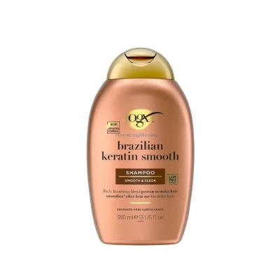 Picture of OGX Ever Straight Brazilian Keratin Smooth Shampoo 385ml