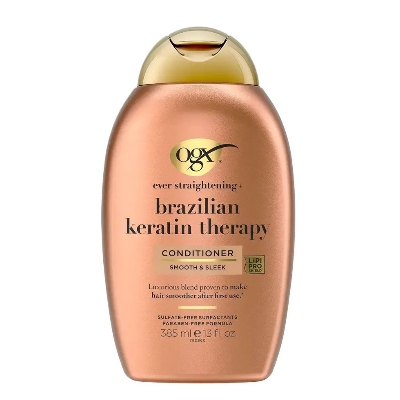 Picture of Ogx Ever Straight Brazilian Keratin Smooth Conditioner 385ml