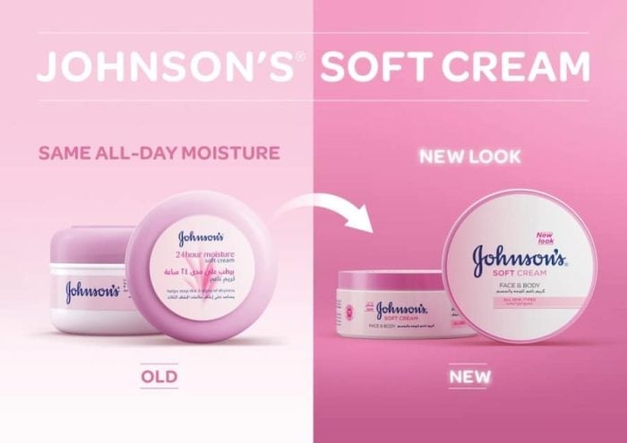 Picture of UAE Johnson's Soft Cream Face and Body - 200 ml