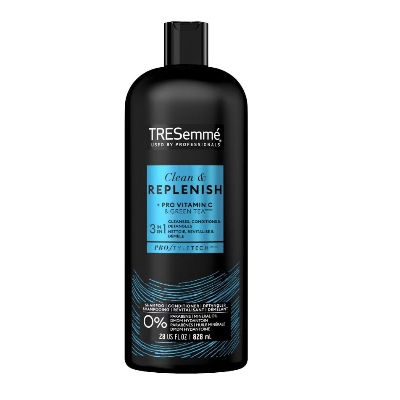 Picture of USA Tresemme Cleanse & Replenish 3 in 1 Shampoo Conditioner & Detangler 828Ml