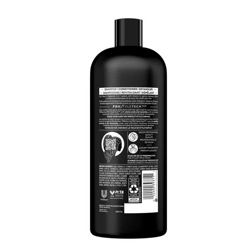 Picture of Tresemme 24 hours Volume shampoo Used For male/female -828 Ml