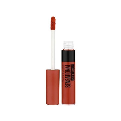 Picture of Maybelline New York Sensational Liquid Matte Lipstick - 12 More Than Red