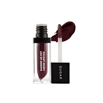 Picture of Sugar Cosmetics New Smudge Me Not Liquid Lipstick - 25 Very Mulberry