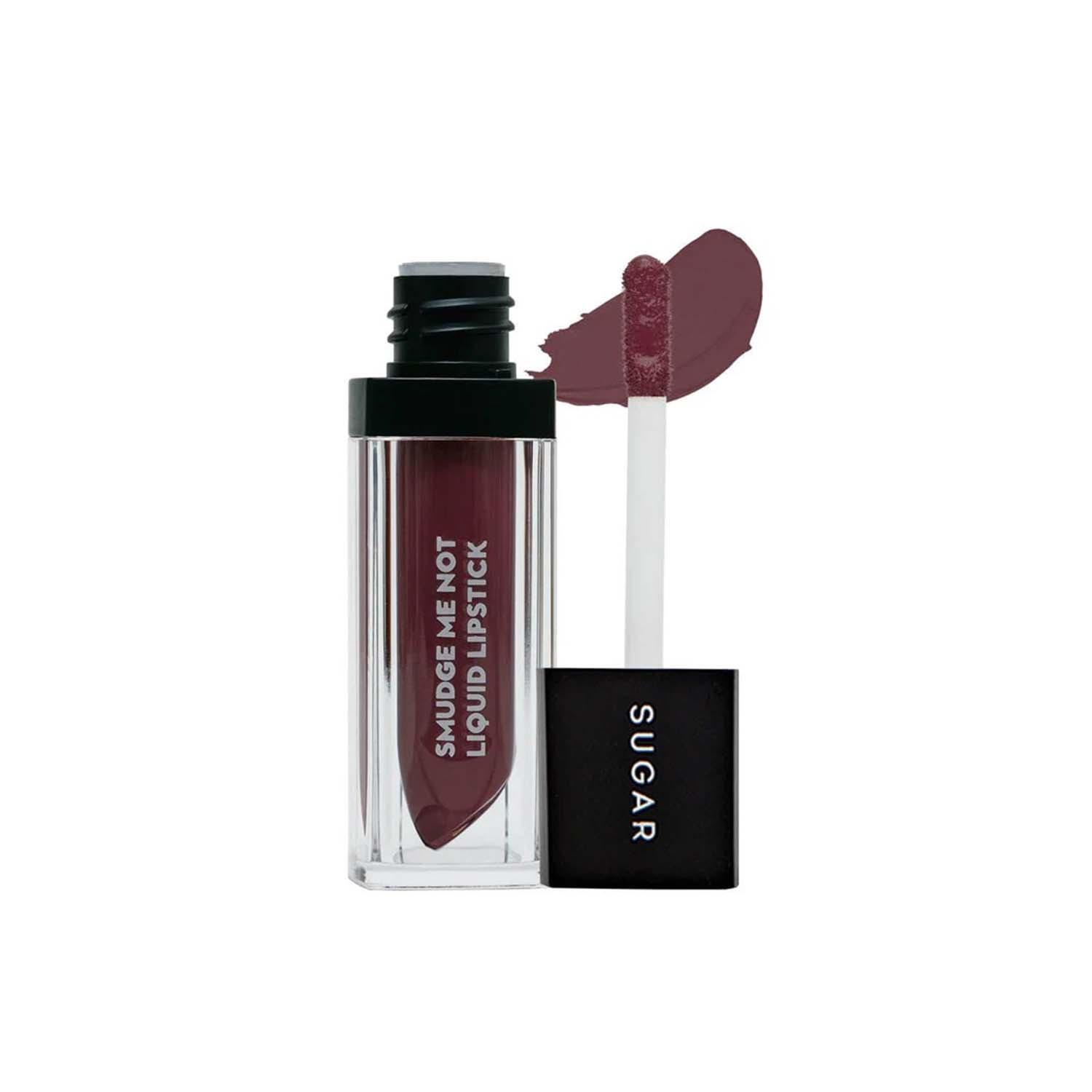 Picture of Sugar Cosmetics New Smudge Me Not Liquid Lipstick - 11 Greige Rage