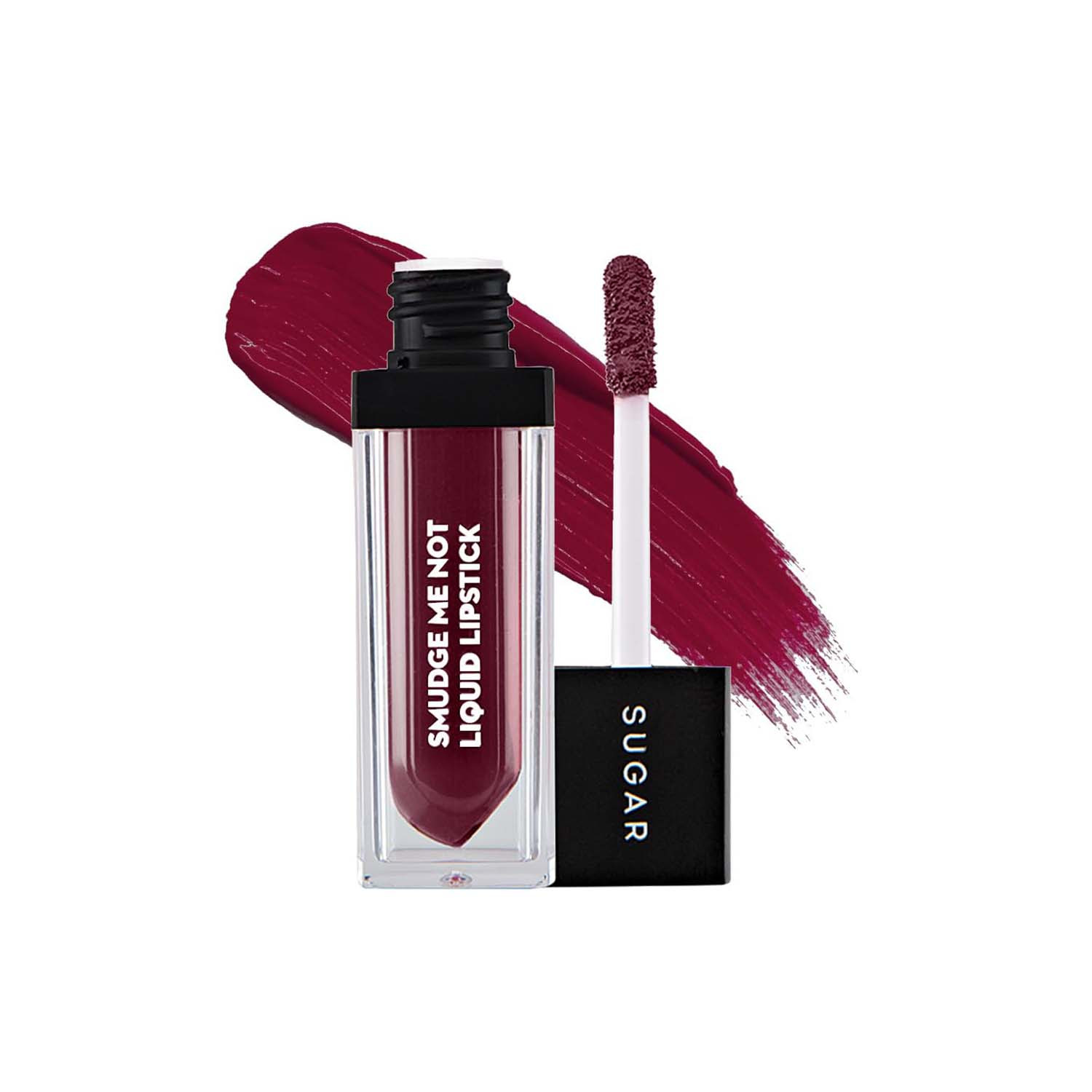Picture of Sugar Cosmetics Smudge Me Not Liquid Lipstick - 25 Very Mulberry