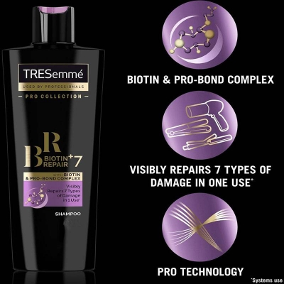 Picture of Thailand Products Tresemme Biotin+7 Repair Shampoo For male / Female-700ml