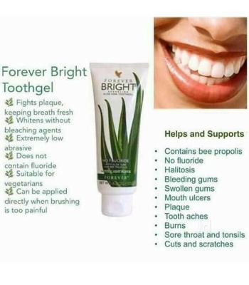 Picture of USA Products Forever Bright Aloe Vera Toothgel 130g