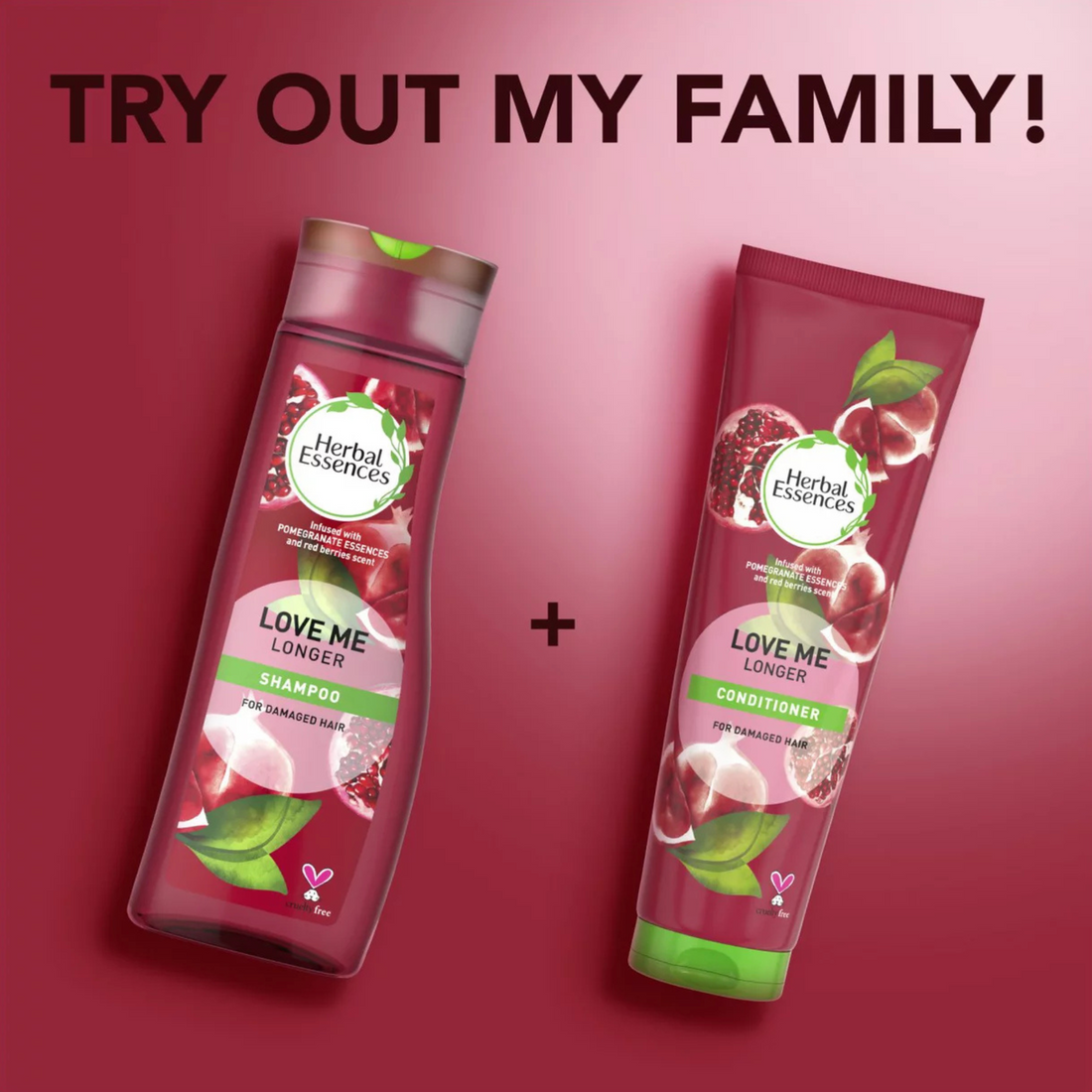 Picture of Herbal Essences Love me Longer  Shampoo For Damage hair Used For male /female -400 Ml