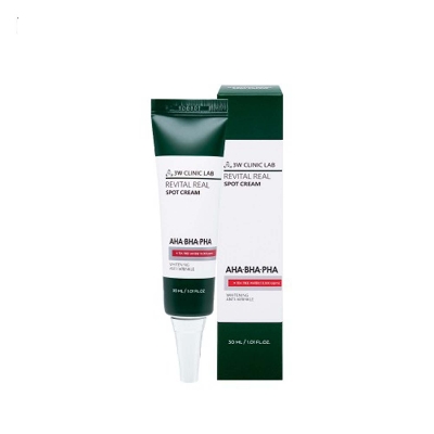 Picture of 3W Clinic Lab AHA-BHA-PHA Revital Real Spot Cream 30ml