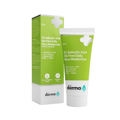 Picture of The Derma Co 1% Salicylic Acid Oil-Free Daily Moisturizer 50g