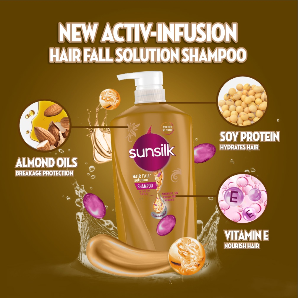 Picture of Thailand product Sunsilk Hair Fall solution shampoo 625 ML