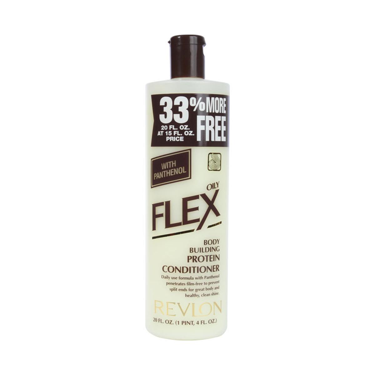 Picture of International New York product Hair care Revlon Flex Body Building Protein Conditioner Oily used for male/ female - 592 ml