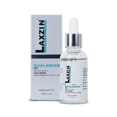 Picture of Laxzin Alpha Arbutin 0.2% With Hyaluronic Acid Face Serum 30ml