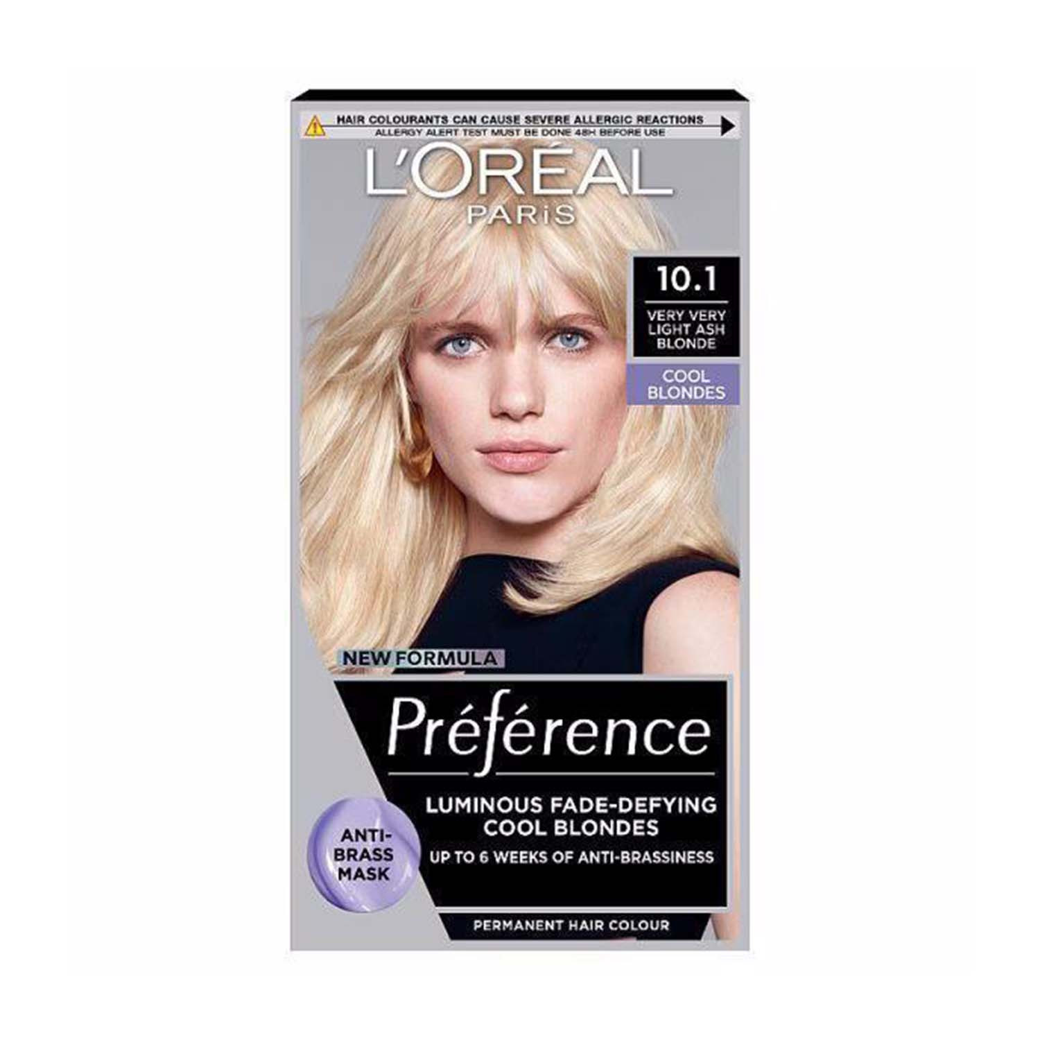 Picture of Loreal Hair Color Preference - 10.1 Very Very Light ASH Blonde