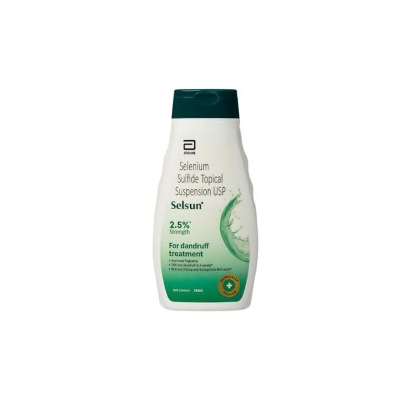 Picture of Abbott Selsun 2.5% Strenght For Dandruff Treatment 120ml